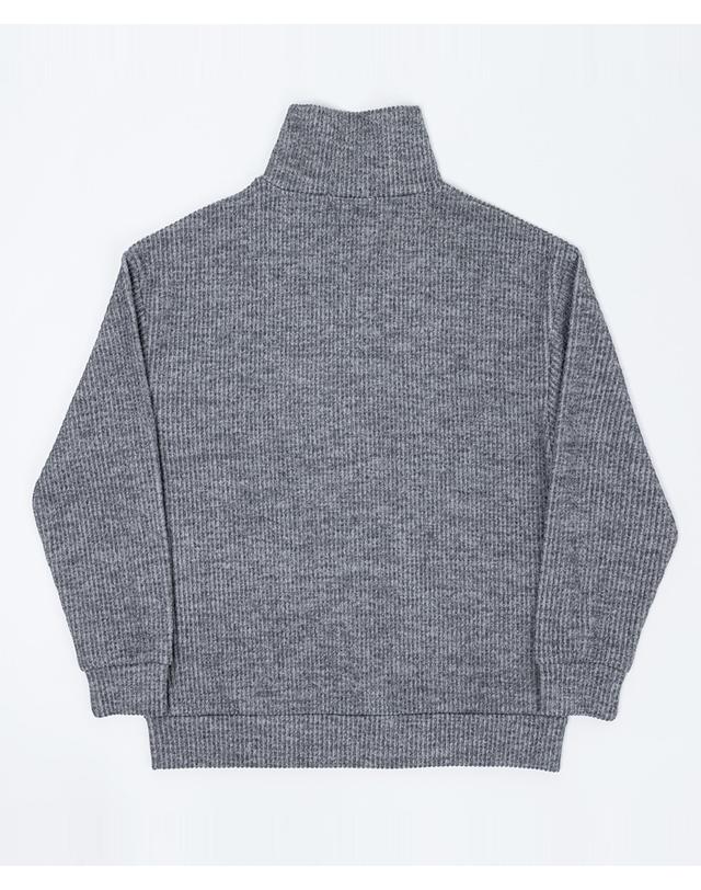 스트라이크 볼륨 리브 하프 지퍼 풀오버 Volume Rib Half Zip Pullover (GREY) 착용컷