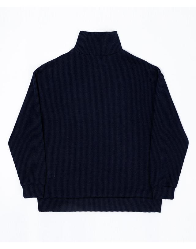 스트라이크 볼륨 리브 하프 지퍼 풀오버 Volume Rib Half Zip Pullover (NAVY) 착용컷