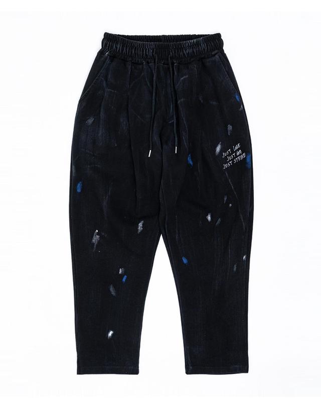 스트라이크 아티잔 스플래터 아틀리에 팬츠 Artisan Splatter Atelier Pants (BLACK) 착용컷