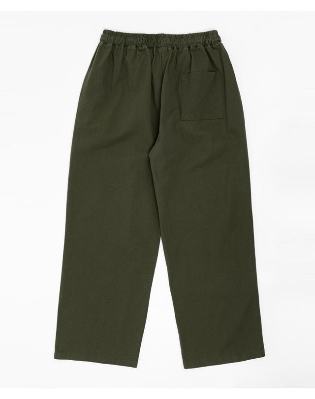 스트라이크 워시드 코튼 릴렉스 팬츠 Washed Cotton Relaxed Pants (OLIVE) 착용컷