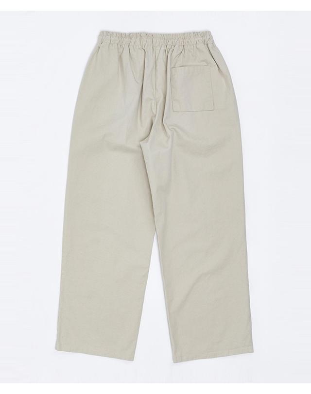 스트라이크 워시드 코튼 릴렉스 팬츠 Washed Cotton Relaxed Pants (IVORY) 착용컷