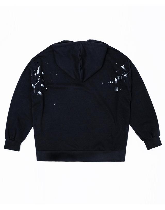 스트라이크 크로매틱 스트로크 후디 Chromatic Stroke Hoodie (NAVY) 착용컷