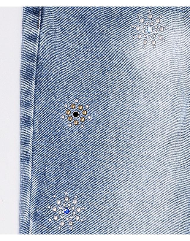 스트라이크 레이디언트 스터드 플레어 데님 Radiant Stud Flare Denim 착용컷