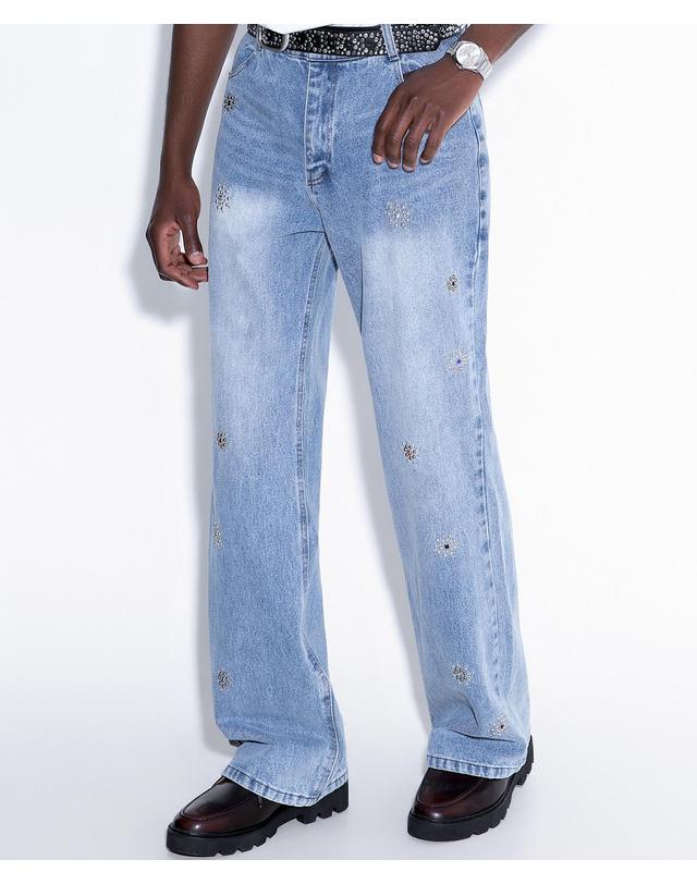 스트라이크 레이디언트 스터드 플레어 데님 Radiant Stud Flare Denim 착용컷