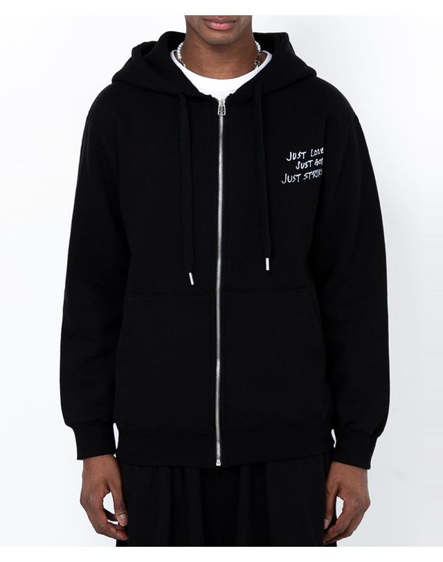 스트라이크 저스트 에디션 집업 후디 Just Edition Zip-Up Hoodie (2 COLORS) 착용컷