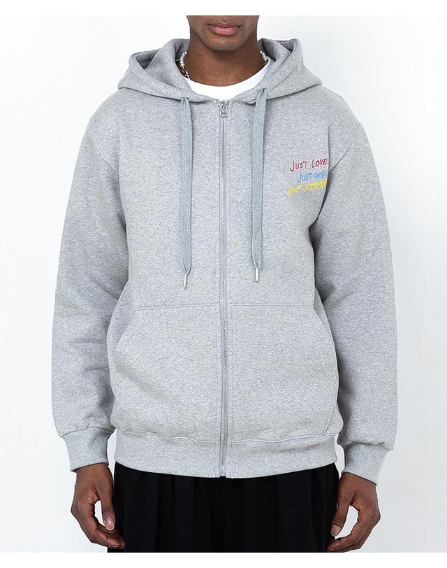 스트라이크 저스트 에디션 집업 후디 Just Edition Zip-Up Hoodie (2 COLORS) 착용컷