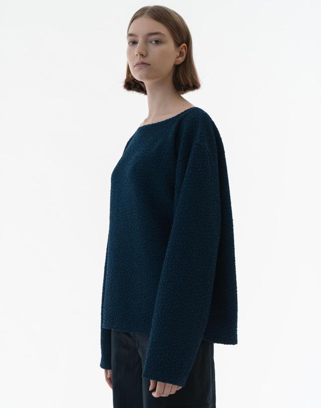 비스킷샵 bubble blouse 착용컷