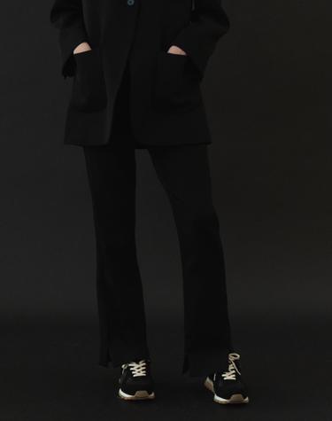 Straight refined trouser