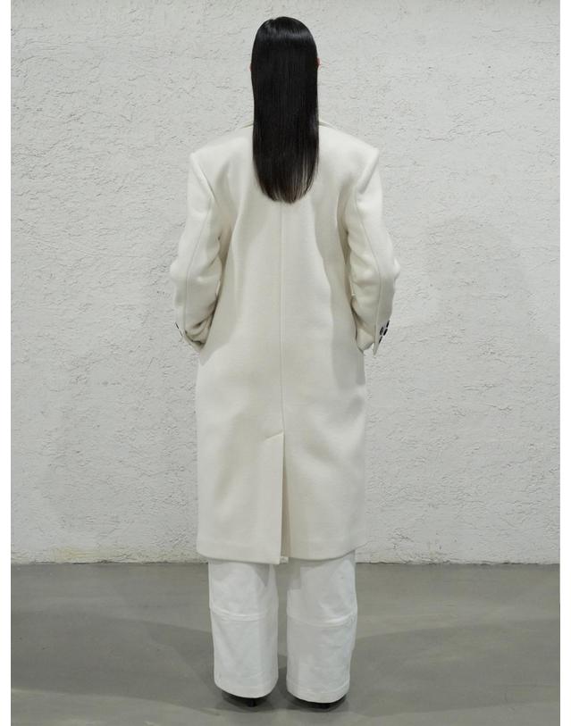 비스킷샵 Square collared double coat (Cachmere) 착용컷