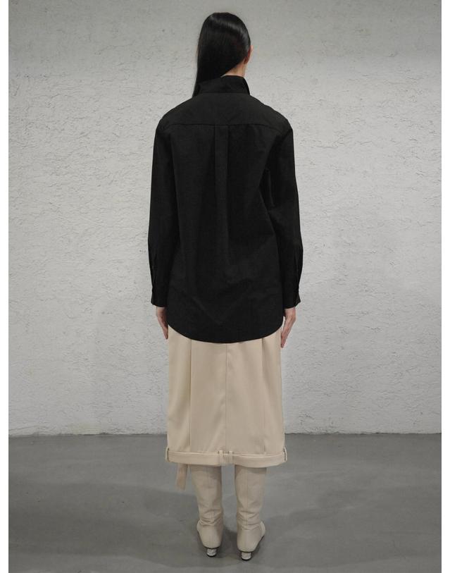 비스킷샵 Reversed trouser skirt 착용컷
