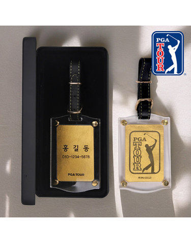 [PGATOUR] 순금 99.9% 골프 골드 네임택 주문제작 커스텀 MGN-001