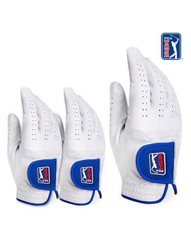 [3장세트]PGATOUR 왼손잡이용 양피 골프장갑
