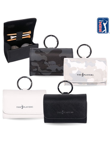 [PGATOUR] THE PLAYERS 골프공 주머니 투볼 케이스 파우치