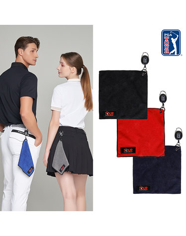 [PGATOUR] 챔피언쉽 패치 릴 타올 골프 클리너