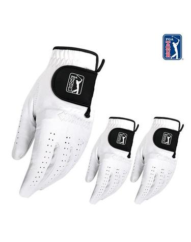 [3장세트]PGATOUR 블랙프로 양피 남성 골프장갑 3장세트