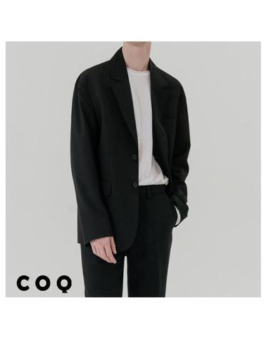 Loose fit blazer