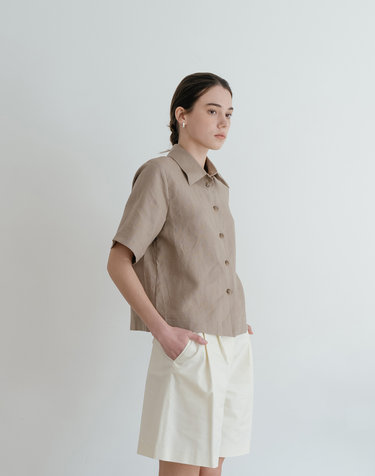 Linen Basic Shirt_BR