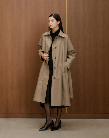 Multi Flap Trench Coat