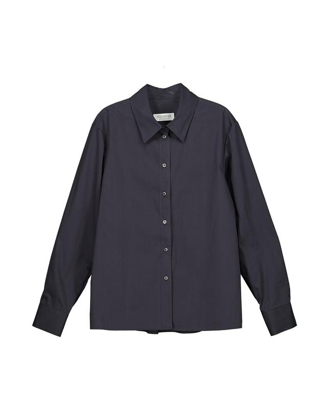유니스 Charcoal Signature Shirt 착용컷