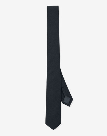 Comfort Slim Tie (Dark Grey)