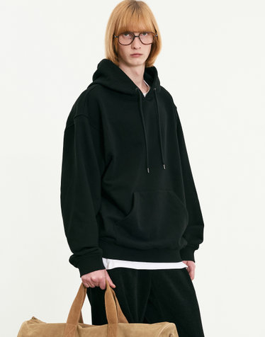 Oversized Hoodie Sweat (Black)