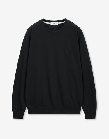 Embroidery Logo Sweatshirt (Black)