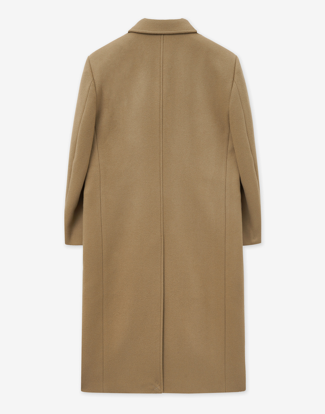 티엔지티 Wool Blended Mac Coat (Camel) 캐멀 착용컷