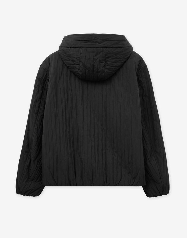 티엔지티 Light Padded Hoodie Jacket (Black) 블랙 착용컷