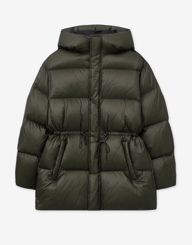 티엔지티 City Climber European-goose Down Parka (Olive Khaki) 카키 착용컷