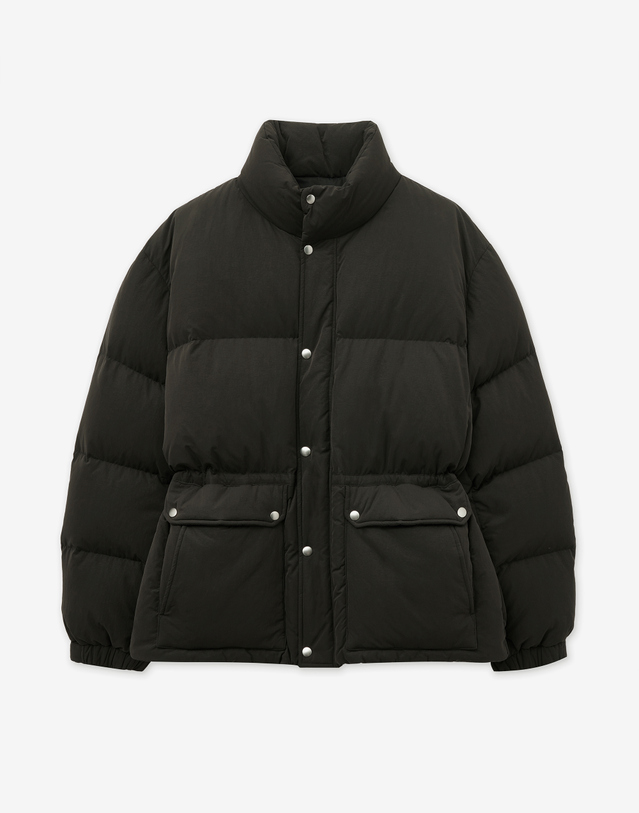 티엔지티 European-goose Office Down Jumper (Vintage Brown) 브라운 착용컷
