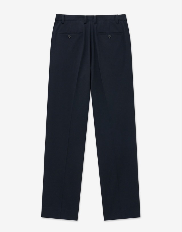 티엔지티 Wool Blended Tapered-fit Comfort Pants (Navy) 네이비 착용컷