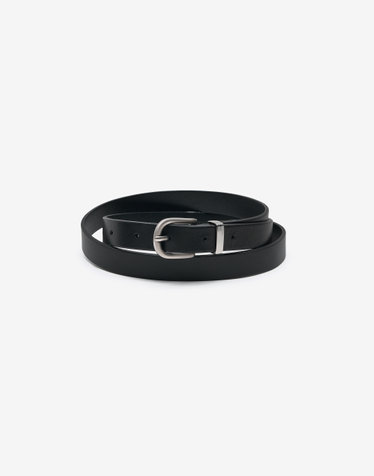 Italian Calf Leather Belt (Black)