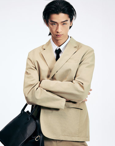 Comfort Cotton Jacket (Beige)