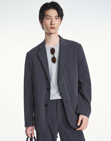 Comfort Nylon Jacket (Grey)