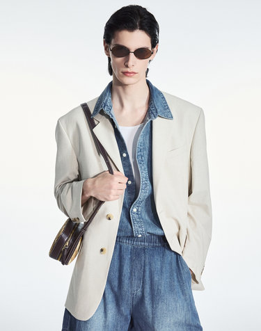 Comfort Linen Jacket (Cream)