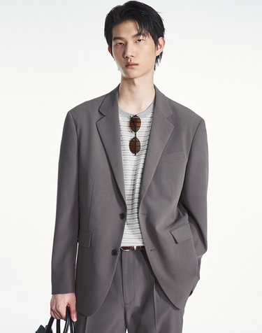 Hard Twist Comfort Jacket (Greyish Khaki)