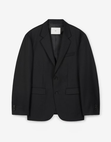 Wool-Blend Comfort Jacket (Black)