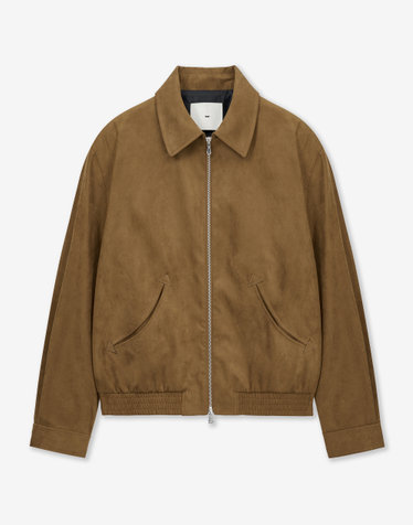 Faux Suede Jumper (Camel Brown)