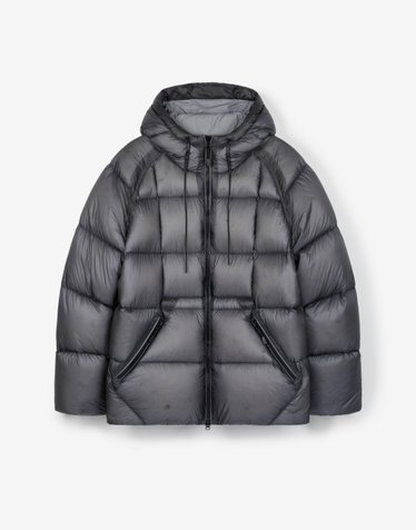 Citymist Midweight European Goose Down Jacket (Smoke Blue)