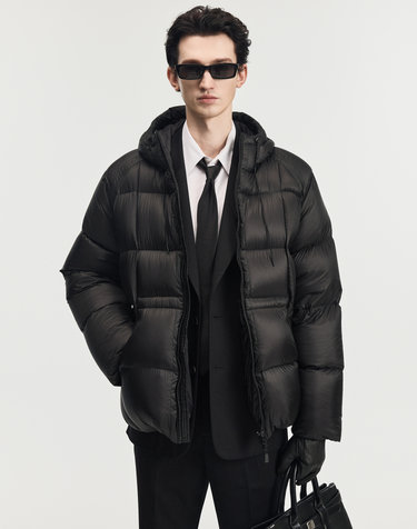 Citymist Midweight European Goose Down Jacket (Carbon Black)