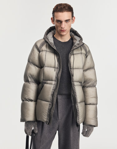 Citymist Midweight European Goose Down Jacket (Moss Grey)