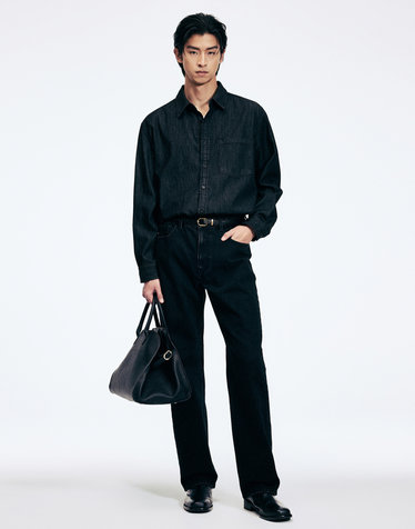 Lot.872 Straight Denim Pants (Black)