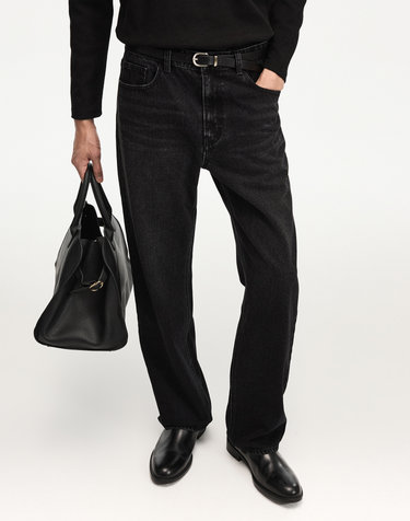 Lot.872 Straight-Leg Denim Pants (Black)