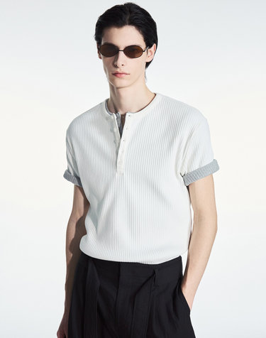 Henley Tee (Ivory)