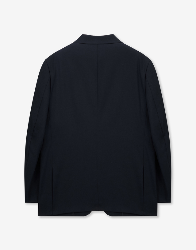 티엔지티 High Wool Blend Comfort Jacket (Navy) 네이비 착용컷
