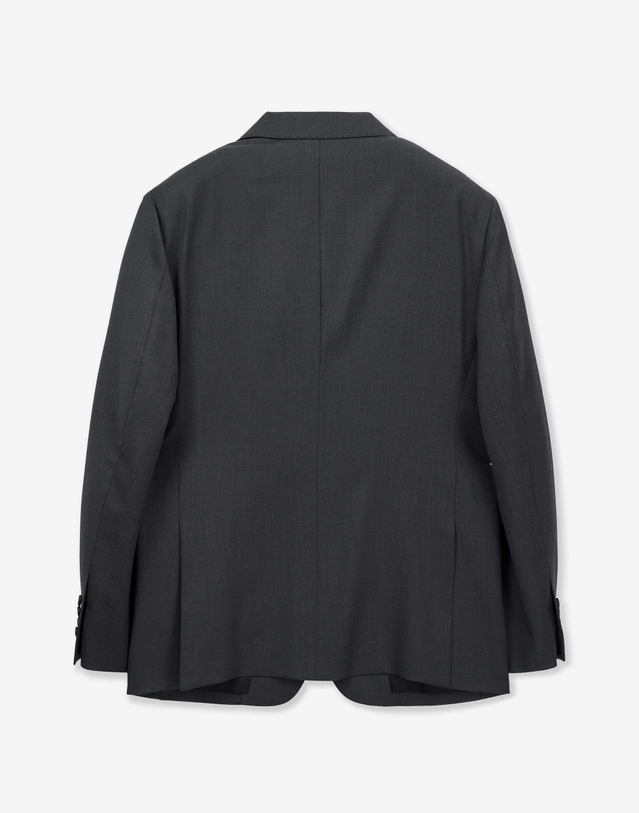 티엔지티 Classic Wool Suit Jacket (Charcoal Grey) 차콜 그레이 착용컷
