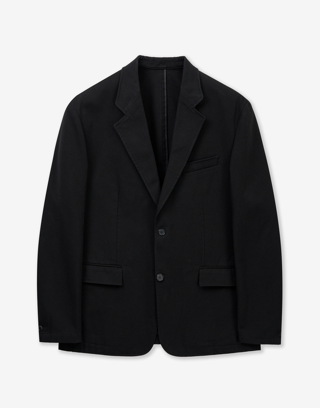 티엔지티 Comfort Cotton Jacket (Black) 블랙 착용컷