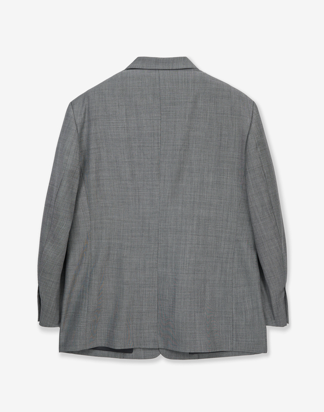 티엔지티 Tollegno Structured Wool Jacket (Mid Grey) 그레이 착용컷