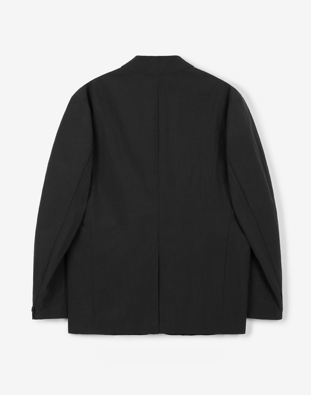 티엔지티 Comfort Nylon Jacket (Black) 블랙 착용컷