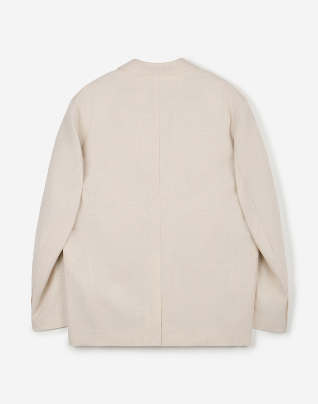 티엔지티 Comfort Linen Jacket (Cream) 크림 착용컷